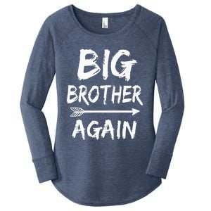 Big Brother Again For With Arrow Funny Gifts 2024 Women's Perfect Tri Tunic Long Sleeve Shirt