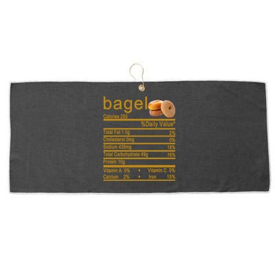 Bagel Large Microfiber Waffle Golf Towel