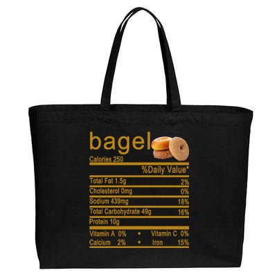 Bagel Cotton Canvas Jumbo Tote