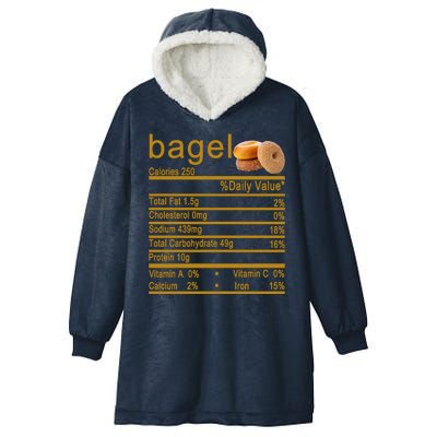 Bagel Hooded Wearable Blanket