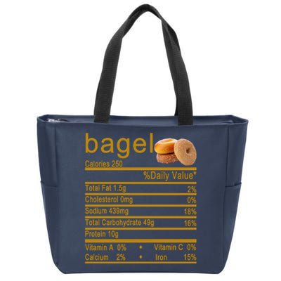 Bagel Zip Tote Bag