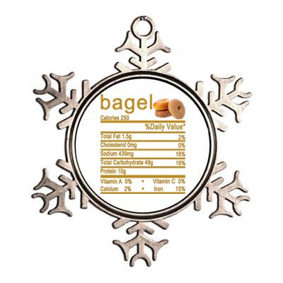 Bagel Metallic Star Ornament