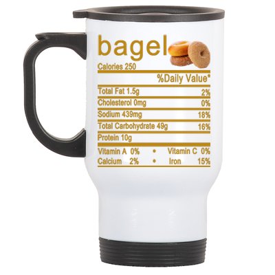 Bagel Stainless Steel Travel Mug