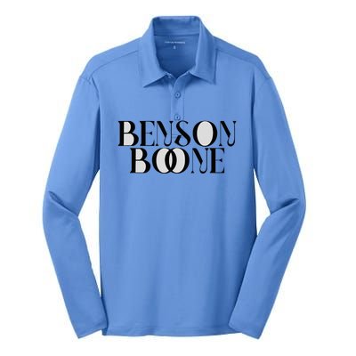 B.E.N.S.O.N B.O.O.N.E Alone Costume Silk Touch Performance Long Sleeve Polo