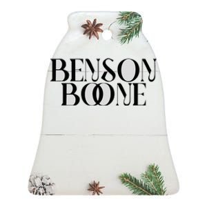 B.E.N.S.O.N B.O.O.N.E Alone Costume Ceramic Bell Ornament