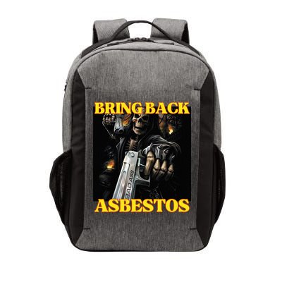 Bring Back Asbestos Funny Cringe Hard Skeleton Meme Vector Backpack