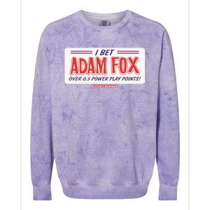 Blueshirts Breakaway Adam Fox Pp Points Bet Colorblast Crewneck Sweatshirt