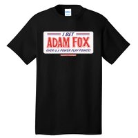 Blueshirts Breakaway Adam Fox Pp Points Bet Tall T-Shirt