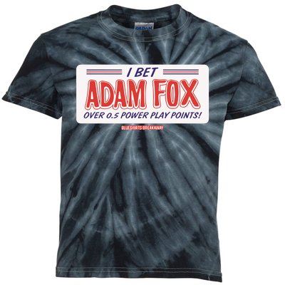 Blueshirts Breakaway Adam Fox Pp Points Bet Kids Tie-Dye T-Shirt