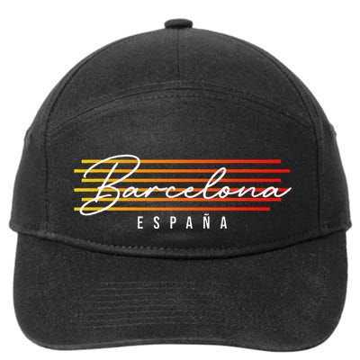 Barcelona 7-Panel Snapback Hat