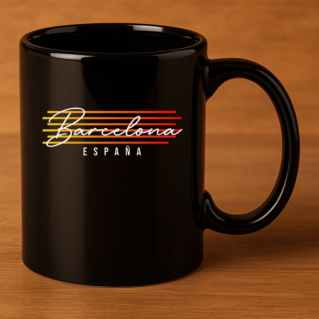 Barcelona 11oz C Handle Ceramic Mug