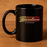 Barcelona 11oz C Handle Ceramic Mug