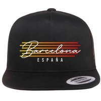 Barcelona Flat Bill Trucker Hat