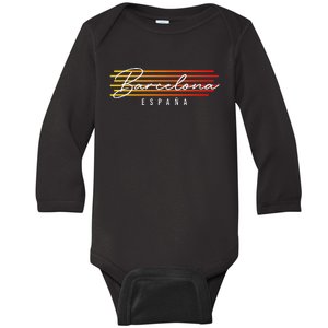 Barcelona Baby Long Sleeve Bodysuit