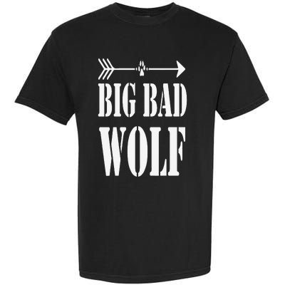 Big Bad and Wolf Funny Wolves Werewolf Cool Dog Garment-Dyed Heavyweight T-Shirt