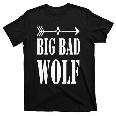 Big Bad and Wolf Funny Wolves Werewolf Cool Dog T-Shirt