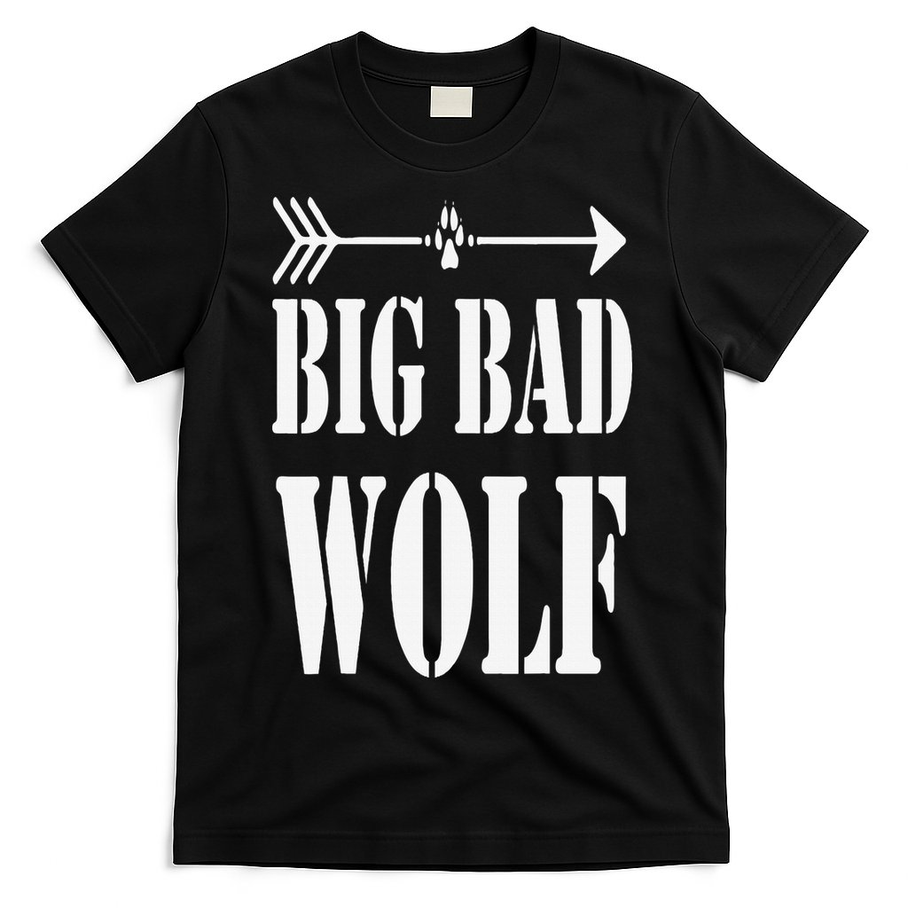 Big Bad and Wolf Funny Wolves Werewolf Cool Dog T-Shirt