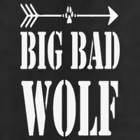 Big Bad and Wolf Funny Wolves Werewolf Cool Dog Adult Drive Performance Visor