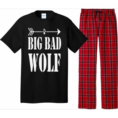 Big Bad and Wolf Funny Wolves Werewolf Cool Dog Pajama Set