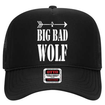 Big Bad and Wolf Funny Wolves Werewolf Cool Dog Trucker Hat