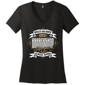 Barbershop Women's V-Neck T-Shirt