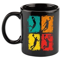 Basketball 11oz C Handle Ceramic Mug