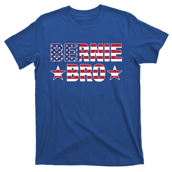 Bernie Bro American Flag Sanders 2020 Merica Feel Bern Meaningful Gift T-Shirt