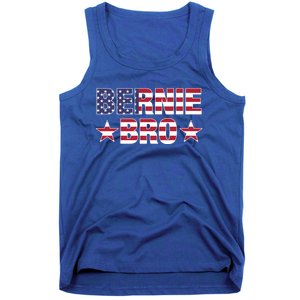 Bernie Bro American Flag Sanders 2020 Merica Feel Bern Meaningful Gift Tank Top