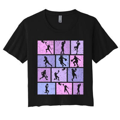 Basketball Women's Crop Top Tee