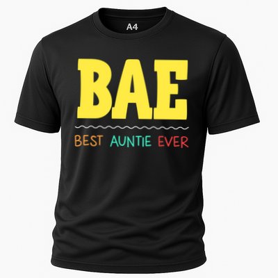 Bae Best Auntie Ever Bae Aunt Best Aunt Funny Auntie Funny Gift Performance Shirt
