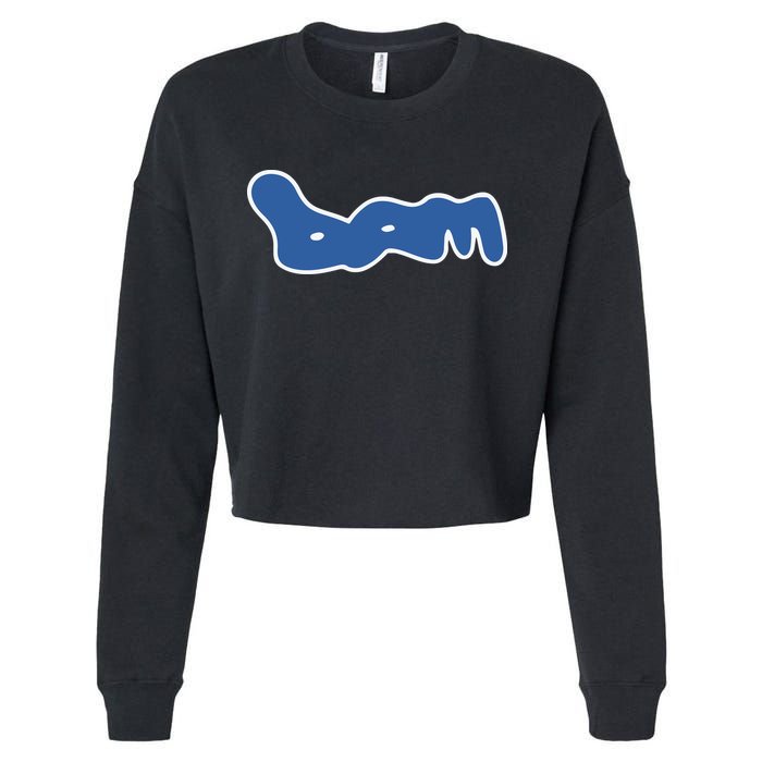 Bam Bust A Move Cropped Pullover Crew