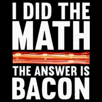 Best Bacon Art For Women Food Pork Meat Bacon Lovers V-Neck T-Shirt