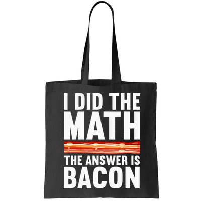 Best Bacon Art For Women Food Pork Meat Bacon Lovers Bag