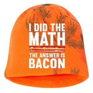 Best Bacon Art For Women Food Pork Meat Bacon Lovers Kati - Camo Knit Beanie