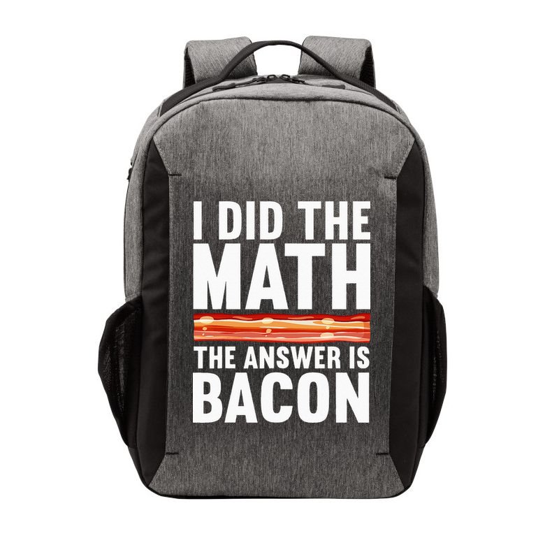 Best Bacon Art For Women Food Pork Meat Bacon Lovers Vector Backpack