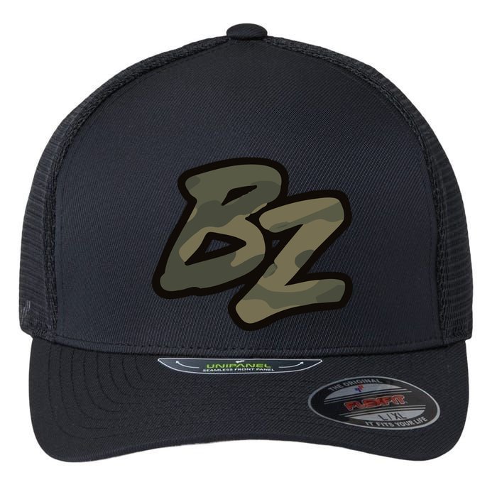 Bz Between A Rock And A Hard Place Flexfit Unipanel Trucker Cap