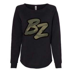 Bz Between A Rock And A Hard Place Womens California Wash Sweatshirt