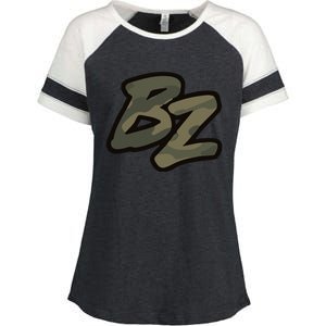 Bz Between A Rock And A Hard Place Enza Ladies Jersey Colorblock Tee