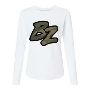 Bz Between A Rock And A Hard Place Womens Cotton Relaxed Long Sleeve T-Shirt