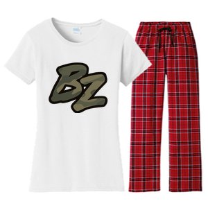 Bz Between A Rock And A Hard Place Women's Flannel Pajama Set