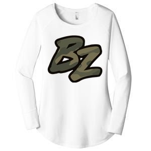 Bz Between A Rock And A Hard Place Women's Perfect Tri Tunic Long Sleeve Shirt