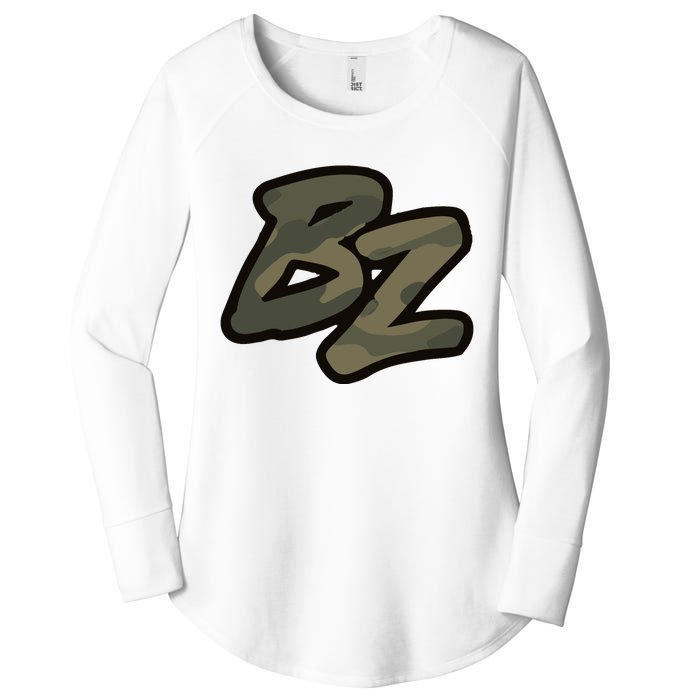 Bz Between A Rock And A Hard Place Women's Perfect Tri Tunic Long Sleeve Shirt