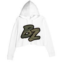 Bz Between A Rock And A Hard Place Crop Fleece Hoodie