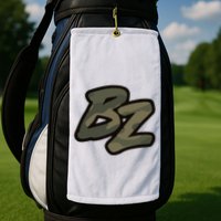Bz Between A Rock And A Hard Place Golf Towel