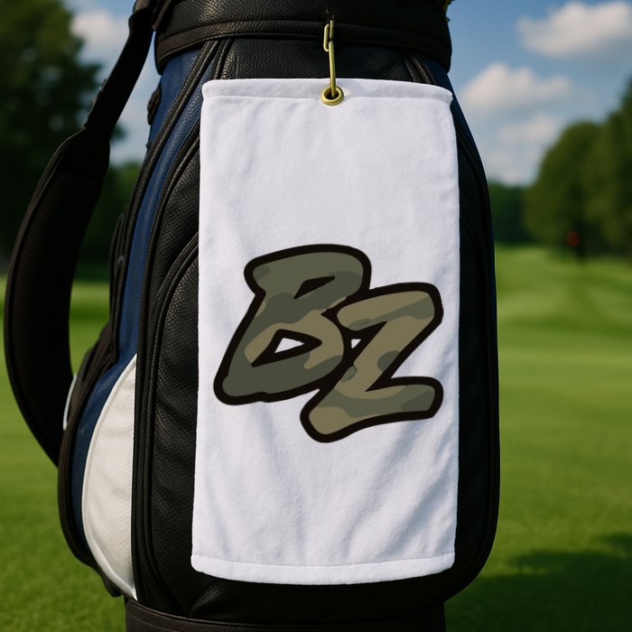 Bz Between A Rock And A Hard Place Golf Towel
