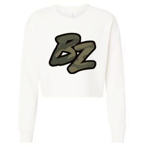 Bz Between A Rock And A Hard Place Cropped Pullover Crew