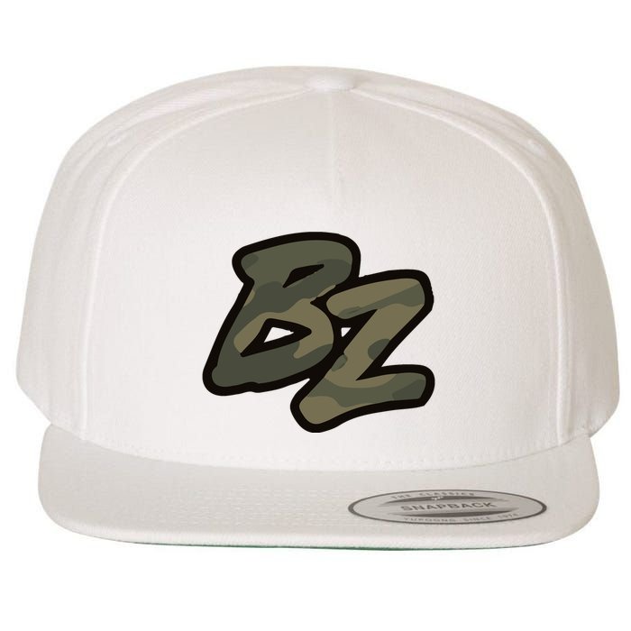 Bz Between A Rock And A Hard Place Wool Snapback Cap