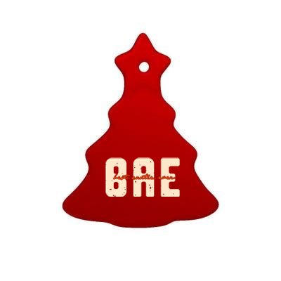 Bae Best Auntie Ever Aunts Great Aunt Gift Ceramic Tree Ornament