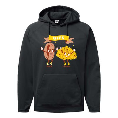 Bffs Bean And Cheese Performance Fleece Hoodie