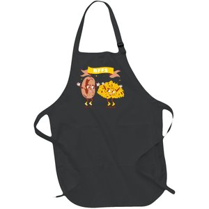 Bffs Bean And Cheese Full-Length Apron With Pockets